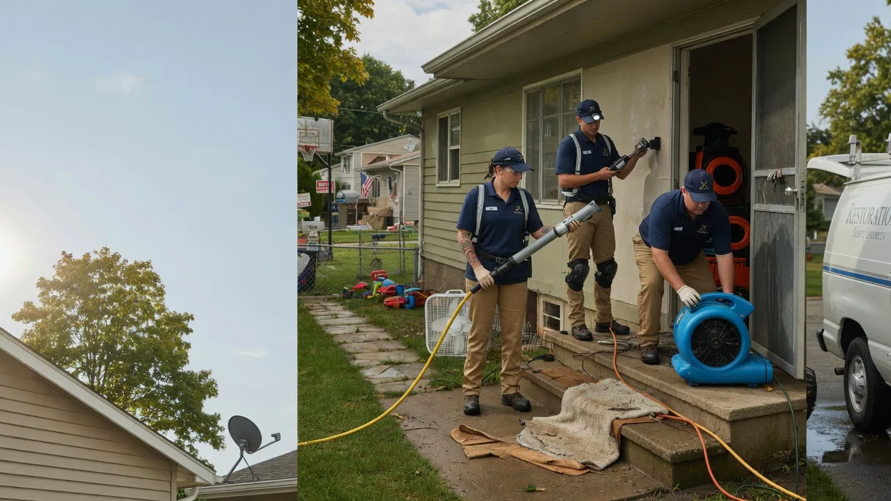 Crawl Space Water Removal in Masury, OH near me
